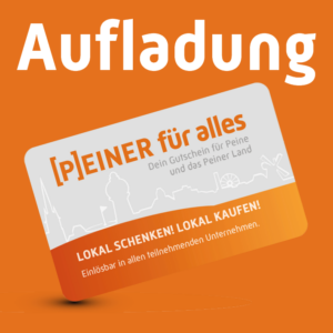 Peiner Stadtgutschein Aufladung